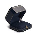 Noble Engagement Ring Box Octagonal Ring Box For Wedding Ceremony