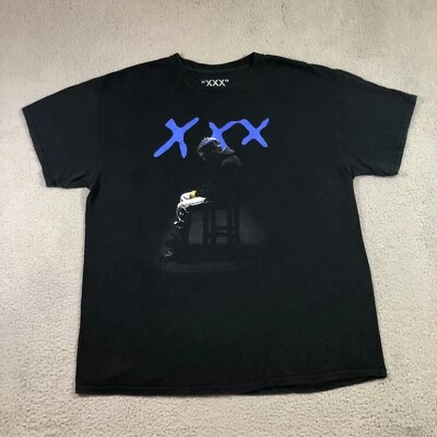 XXXTentacion T shirt mens XL black rap tee  - Image 1 of 4