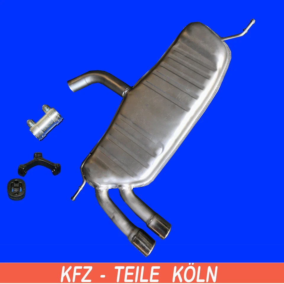 Silencieux D'Échappement Seat Altea (5P1) Leon (1P1) 2.0 TDI + Set - Photo 1/1