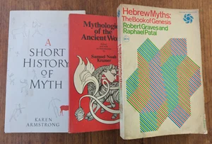 3 Bücher Lot Gräber Patai Hebräische Mythen Genesis Armstrong Mythologien Antike Welt - Bild 1 von 19
