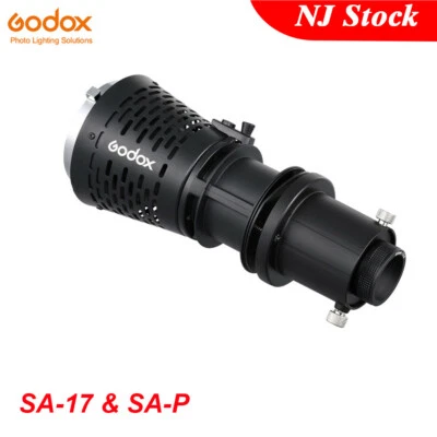 US Godox SA-17 Adapter SA-P Projection Attachment Fr Bowens LED Continuous Light - Image 1 of 4