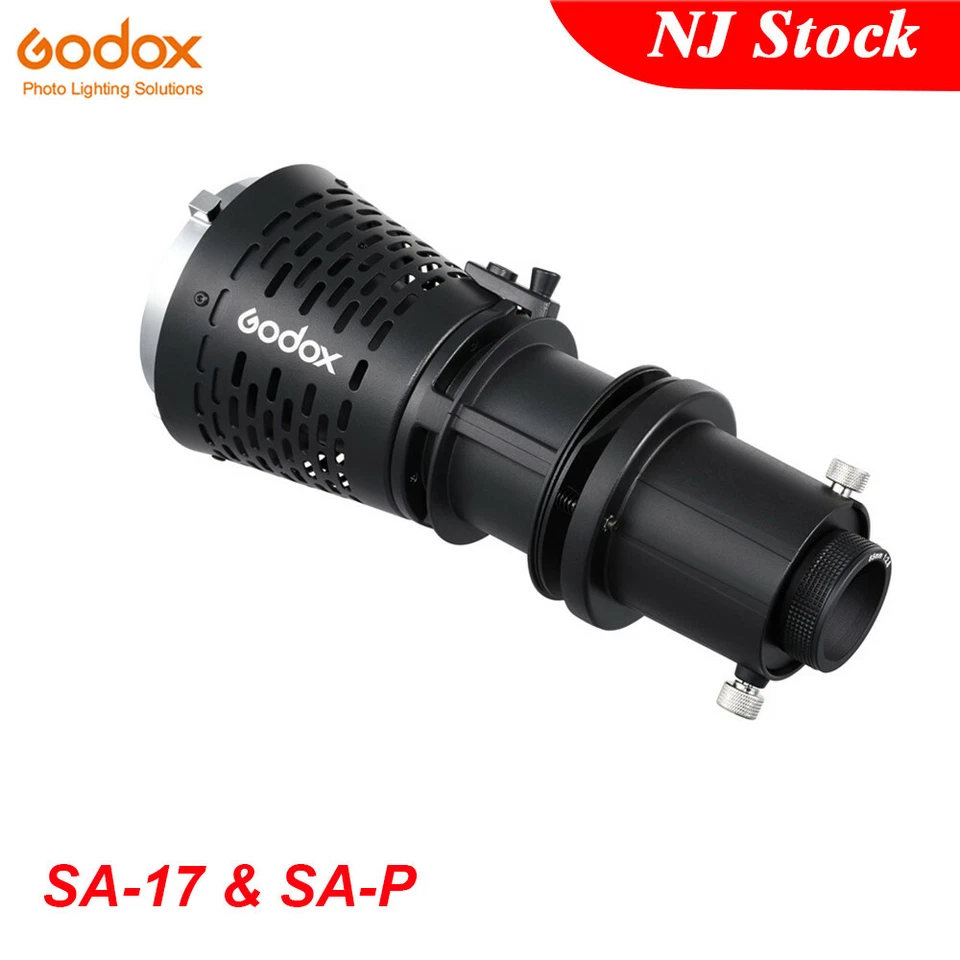 US Godox SA-17 Adapter SA-P Projection Attachment Fr Bowens LED Continuous Light - Image 1 of 4