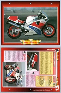 Yamaha FZR750R 0W01 - 1989 - Superbikes - Atlas Motorbike Fact File Card - Picture 1 of 1