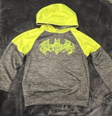 Sudadera con capucha forrada de vellón de manga larga Batman juvenil talla L (10/12) Foto 1 de 4