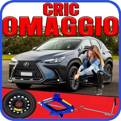 Platzsparend Notrad 5Fori Messen Rad Aus 18 Für Lexus NX Mit Set Cric Crick Neu - Bild 1 von 4