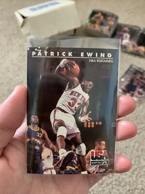 1992 SkyBox USA Basketball Card #27 Patrick Ewing New York Knicks  #F30301 - Image 1 of 2