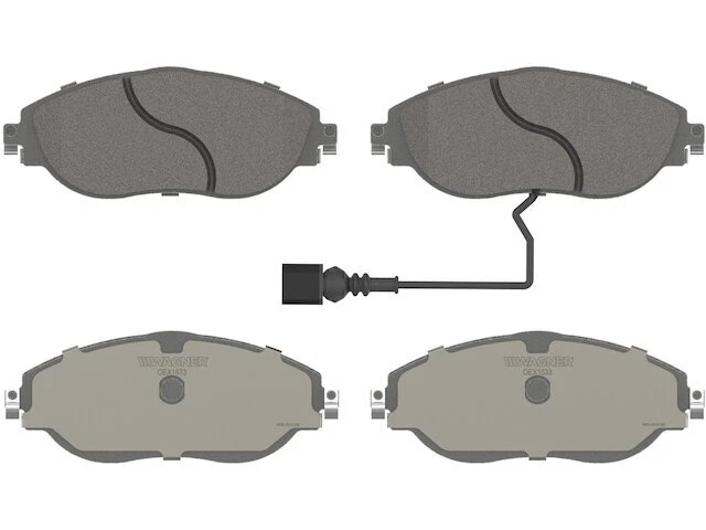 Juego de pastillas de freno delanteras Wagner 56543NPXT 2014 2015 para Volkswagen CC 2013-2016 Foto 1 de 2
