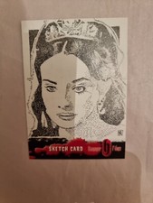 HAMMER HORROR SERIES 2 TRADING SKETCH CARD DRAWN BY DON PEDICINI JR STRICTLY INK