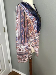 NWT Aratta Sierra Sheer Tunic Top Shirt M - Picture 1 of 6