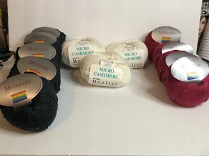 Lotto Sesia Unger Melania Luxury Cotone Tweed e Myoliss Micro Cashmore Lotto di 12 - Foto 1 di 10