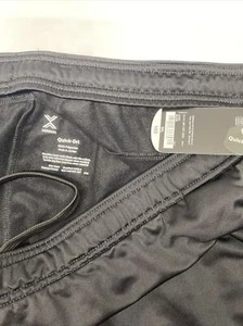 Xersion 5x Quick-dri Drawstring Zip Ankle 3 Pocket Pants-Black - Picture 1 of 7