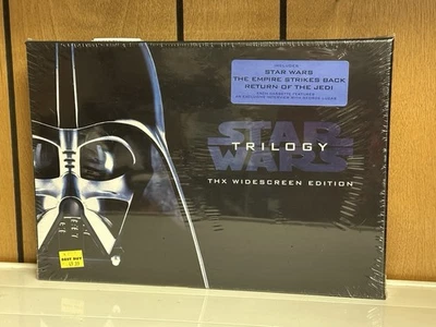 Star Wars Trilogy THX Widescreen Edition 3 VHS Tapes Box Set Vintage 1995 Sealed — 第 1/4 张图片