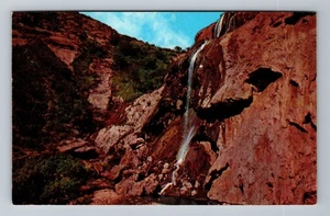 NM-New Mexico Guadalupe Mountain Range Scenic Falls Antique Vintage Postcard - Picture 1 of 2