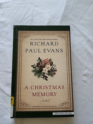 A Christmas Memory Library Binding Richard Paul Evans Large Print  - Image 1 of 4