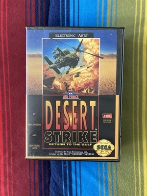 Desert Strike: Return to the Gulf (Sega Genesis, 1992) sin manual envío gratuito Foto 1 de 4