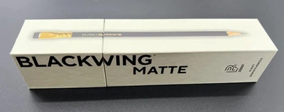 NEW Blackwing Matte 12 Soft Graphite Pencils Fast Shipping - Image 1 of 2