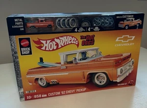 Mattel Brick Shop Hot Wheels ‘62 Chevy Pickup - Picture 1 of 2