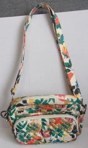Bolso Bandolera Lug Carousel XL Multicolor Floral RFID Bloqueo Viaje - Imagen 1 de 11
