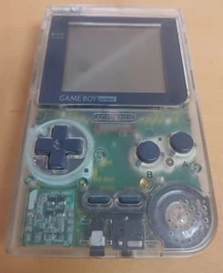 Nintendo Gameboy Game Boy Pocket Handheld Konsole Clear Vintage Retro - Bild 1 von 3