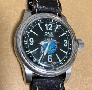 ORIS Big Crown Pointer 7543 Ali Giro del Mondo Edizione Limitata Automatico - Foto 1 di 8