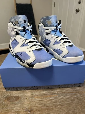 Jordan 6 Retro UNC Blanco - Talla 10 - Usado Foto 1 de 4