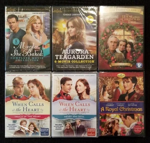6 Brand New Sealed DVDs: Murder She Baked Collection Aurora Teagarden Collection - Picture 1 of 5