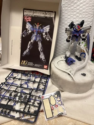 Vintage 1998 Bandai Gundam Sandrock Custom Mobil Suit Model Built W/ Parts Box - Image 1 of 4
