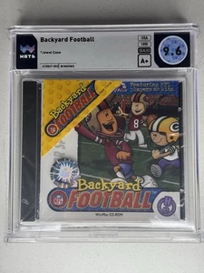 Backyard Football RARE PC 9.6 A+ WATA Graded NFL Licensed Sticker Sealed - Picture 1 of 3