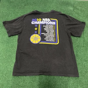 Adidas Lakers 2010 NBA Champions Shirt Kobe XL - Picture 1 of 8