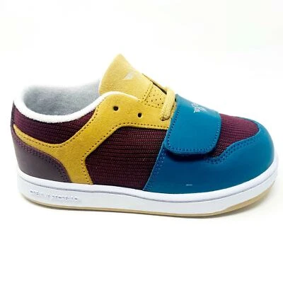 Creative отдыха Cesario Lo Camel темно-бордовый бирюзовый ребенка ясельного возраста повседневные кроссовки  - Изображение 1 из 4