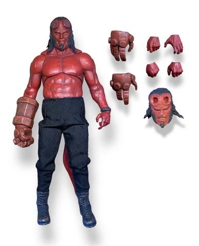 Mezco Toys One:12 Collective HELLBOY 2019 body and heads and hands 1:12 scale Cover
