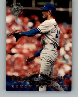 1995 Stadium Club Ramon Martinez 229 Virtual Reality Los Angeles Dodgers - Image 1 of 2