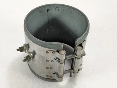 TEMPCO MBH20540 Band Heater, 900 Deg F, 120V, 1250W, 4 in diameter, Lightly Used - Image 1 of 4