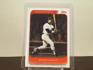 2020 Topps x Derek Jeter Collection Reggie Jackson Card #16 Champ Performances - Picture 1 of 1