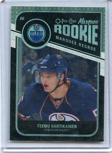  2011-12 O-Pee-Chee Black Rainbow #585 Teemu Hartikainen 83/100