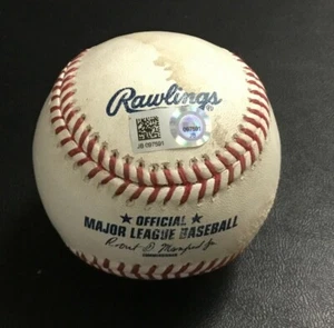 2015 Chicago Cubs Game Used Baseball MLB Holo 9/27/2015 Jake Arrieta Cy Young - Picture 1 of 3