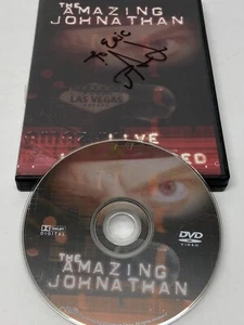 The Amazing Johnathan Live And Uncensored 2003 DVD Signed Autograph! - Imagen 1 de 2