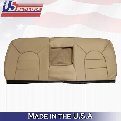 2000 para Ford F250 F350 Lariat banco traseiro couro tampa de assento marrom - Imagem 1 de 2