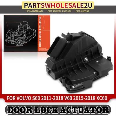 Front Driver Door Lock Actuator for Volvo S60 2011-2018 V60 2015-2018 XC60 - Image 1 of 4