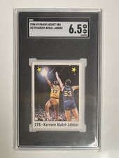 1988-89 Panini Spanish Sticker Kareem Abdul-Jabbar #278 (All-Star) SGC 6.5