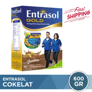 ENTRASOL Edad 51+ Alta Fibra de Calcio Hueso Vit A C D Nutrición Leche Chocolate 600 g - Imagen 1 de 23