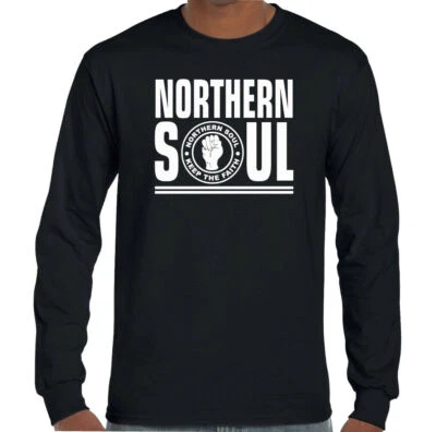 NORTHERN SOUL T-SHIRT, Tamla Motown 2Tone Ska MOD Scooter Stax Records Dance Top - Image 1 of 4