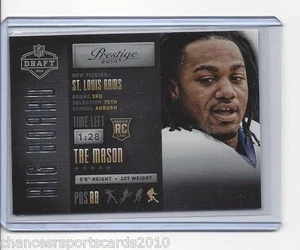 2014 PRESTIGE TRE MASON RC DRAFT BIG BOARD #20 ST.LOUIS RAMS - Picture 1 of 1