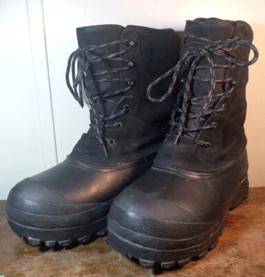 LaCrosse Pine Top Boots 11” Black Leather  Mid Calf Lace Up Insulated US Size 7  - Image 1 of 4