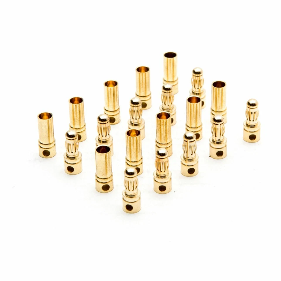 Juego de conectores Dynamite DYNC0088 Gold Bullet 3,5 mm (10) Foto 1 de 1