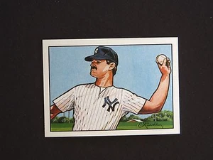 Lote de 7 tarjetas artísticas del sorteo Bowman 1990 (todas con una * en la parte posterior) - Imagen 1 de 8
