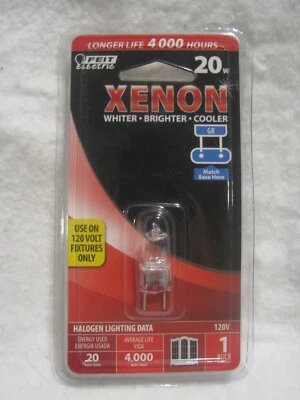 Feit Electric 20W Xenon Bulb G8 Fitting - One Bulb - Image 1 of 4