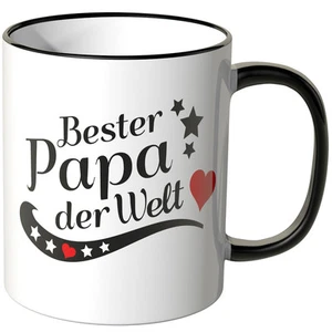 +++ Lagerverkauf +++ WANDKINGS Tasse, Spruch: "Bester Papa der Welt"  Vatertag - Bild 1 von 5