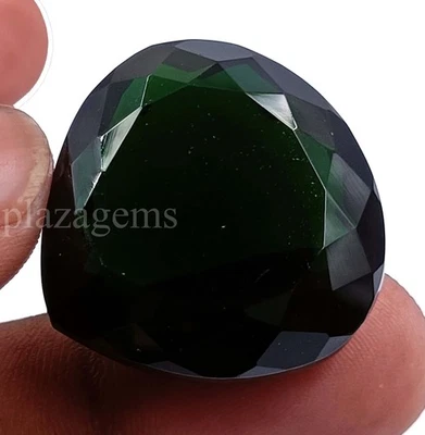 82.95 Ct Pear Shape Natural Green Moldavite EGL Certified Loose Gemstone 5AOL - Image 1 of 4