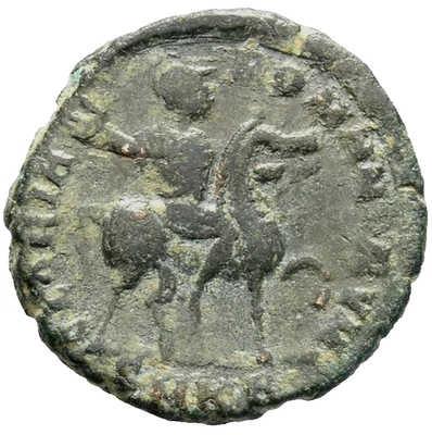 Teodosio, Cícico, AD 379-395. AE Follis (2,51 g, 17 mm) D N THEODO-SIVS. a3181 Foto 1 de 3